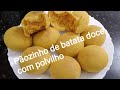 Pãozinho de batata doce com polvilho (sem açúcar, sem glúten e sem lactose)