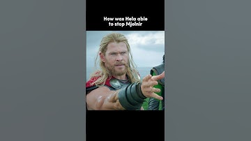 how hela catch Thor