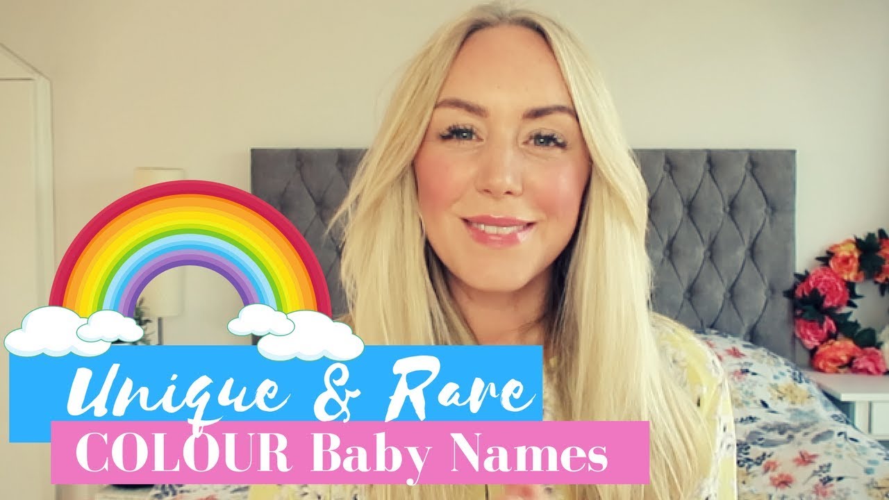 Unusual And Rare Colour Baby Names For Boys And Girls Sj Strum