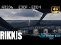 EDDF to EDDM: Frankfurt a.M. - München am Morgen - 4K