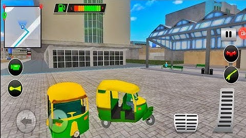 Modern Tuk Tuk Auto Rickshaw-Free Driving Games| City Auto Rickshaw Driving| Andriod Gameplay