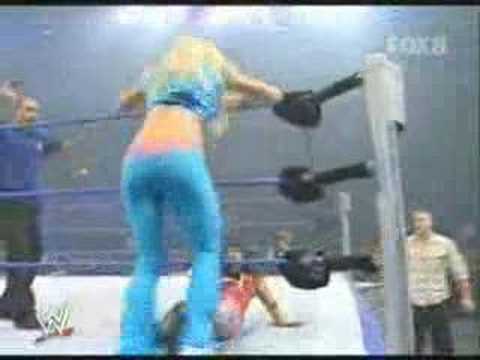 Torrie vs. Victoria at smackdown