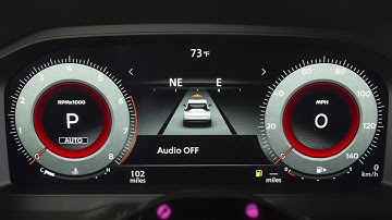 2025 Nissan Rogue - Vehicle Information Display with Digital Dashboard (if so equipped)