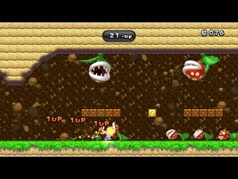 New Super Mario Bros. U -- Star Connection (Gold Medal)