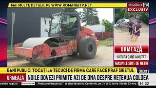 Bani publici tocați la Tecuci de firma care face praf Siretul