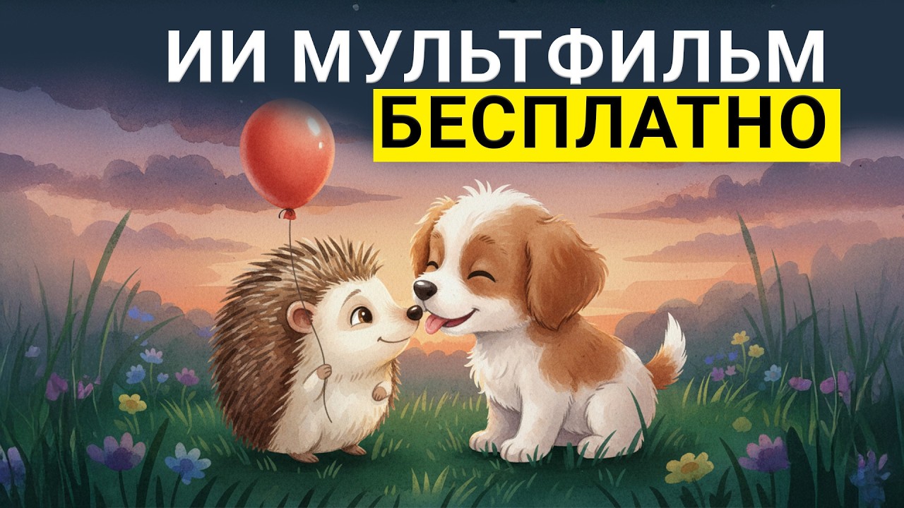 Как создать бесплатно мультик через нейросети? ПОЛНЫЙ ГАЙД
