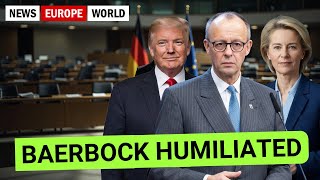 Germany HUMILIATED: Baerbock Forced Before Parliament After UN Defeat