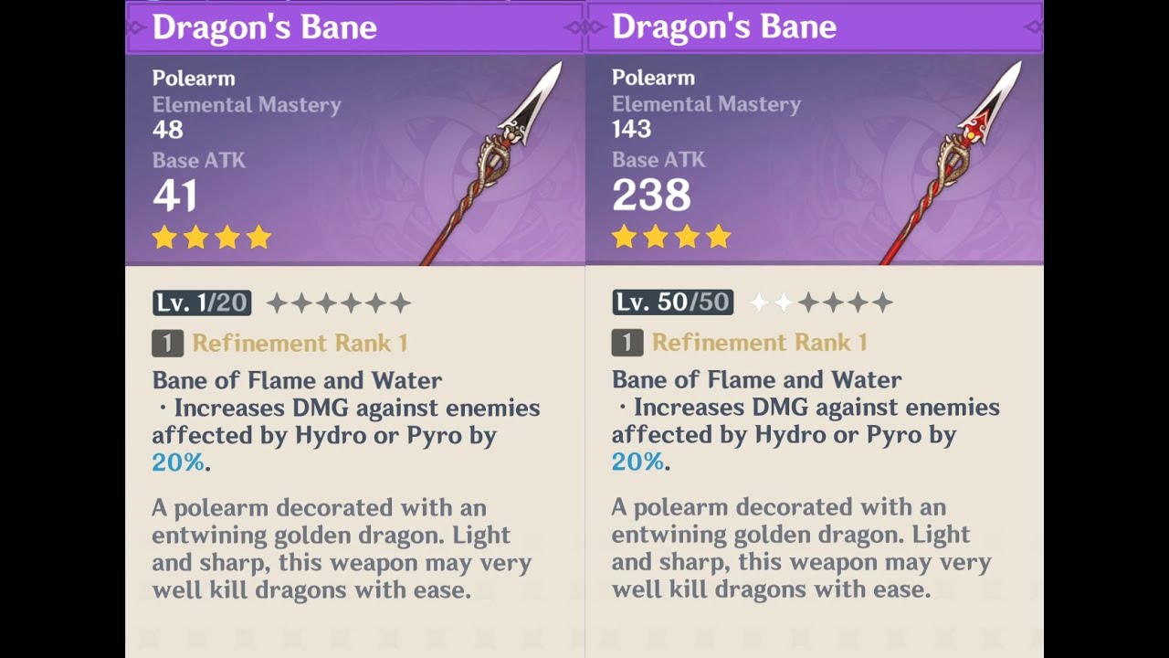 Genshin dragons impact bane Dragon's Bane Genshin dragons impact bane Dragon’s Bane