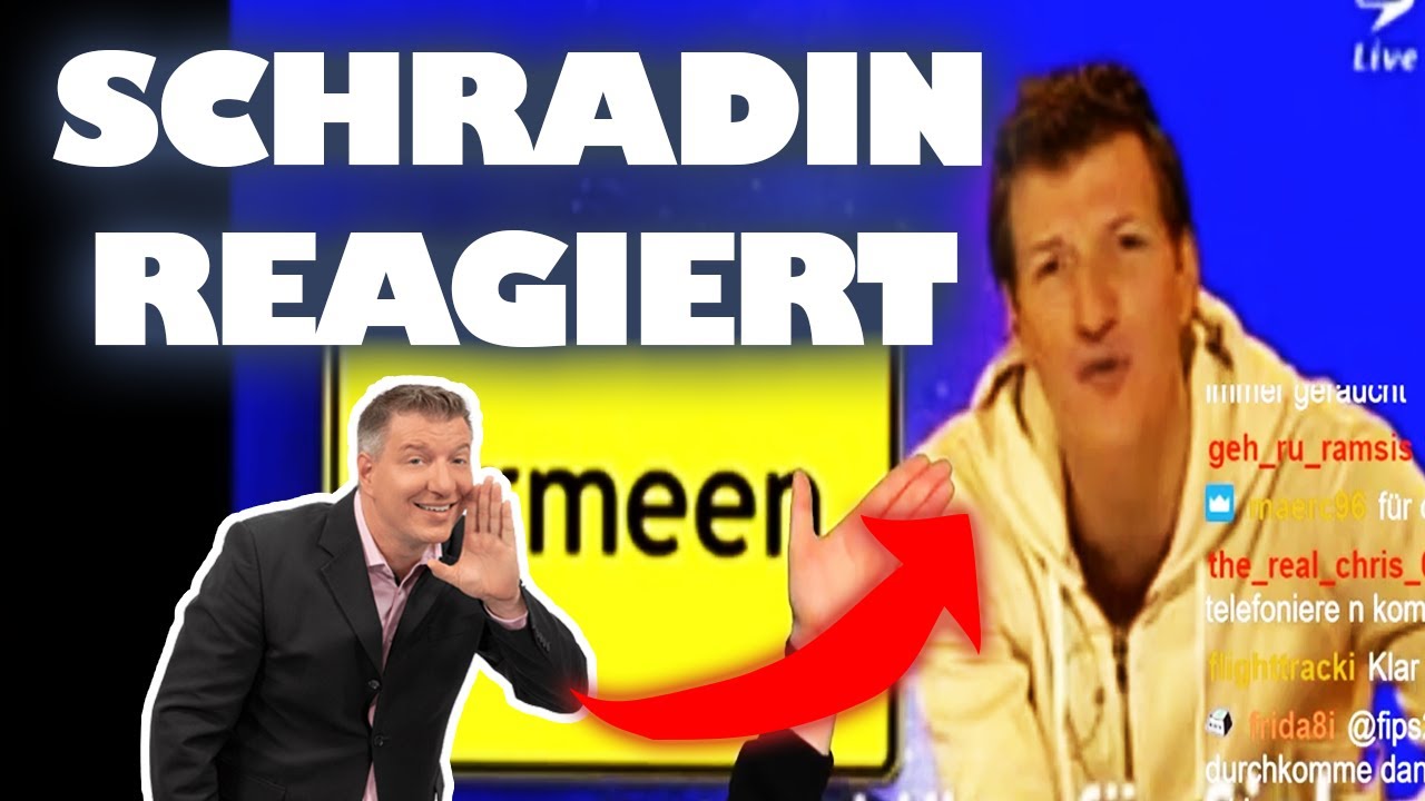 9Live Klassiker | Schradin Reagiert