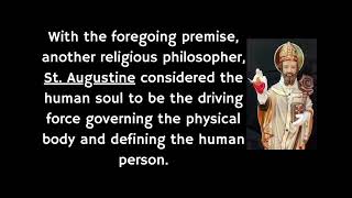 HUMAN PERSON AS AN EMBODIED SPIRIT IPHP Video 7
