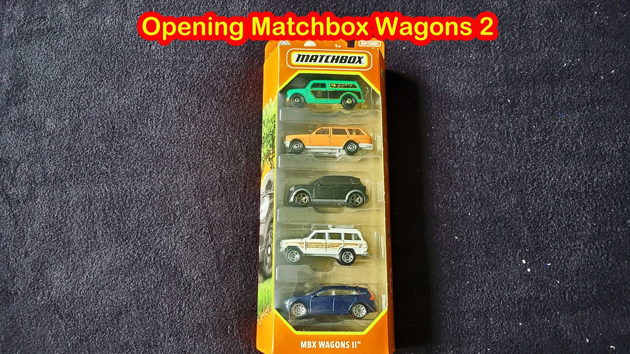 Opening Matchbox Wagons 2 Five Pack YouTube