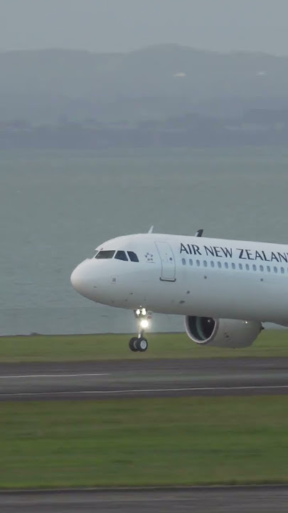 Air New Zealand A320N departing from Auckland Airport [NZAA/AKL]