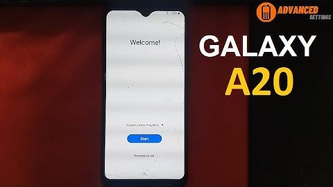 Samsung A20/A20S Frp Bypass 2025
