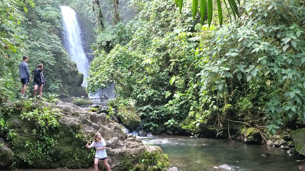 Hidden Waterfall in Costa Rica Orosi Valley YouTube