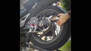 【DIY】バイクチェーンの「たるみ」調整を手短にまとめました。#youtube #diy #automobile
