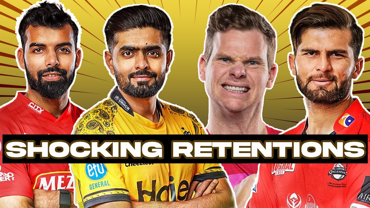 PSL Retentions SHOCKER 😱 | Who Stayed, Who Got Released? 