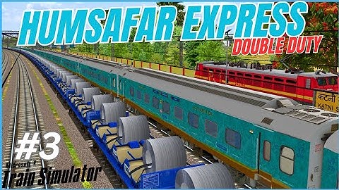 P3 DOUBLE DUTY 20828 + 12160 EXPRESS | NARMADA V2 | INDIAN TRAIN SIMULATOR | MSTS LIVE. #wap