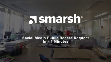 Social Media Public Record Request in 1 Min