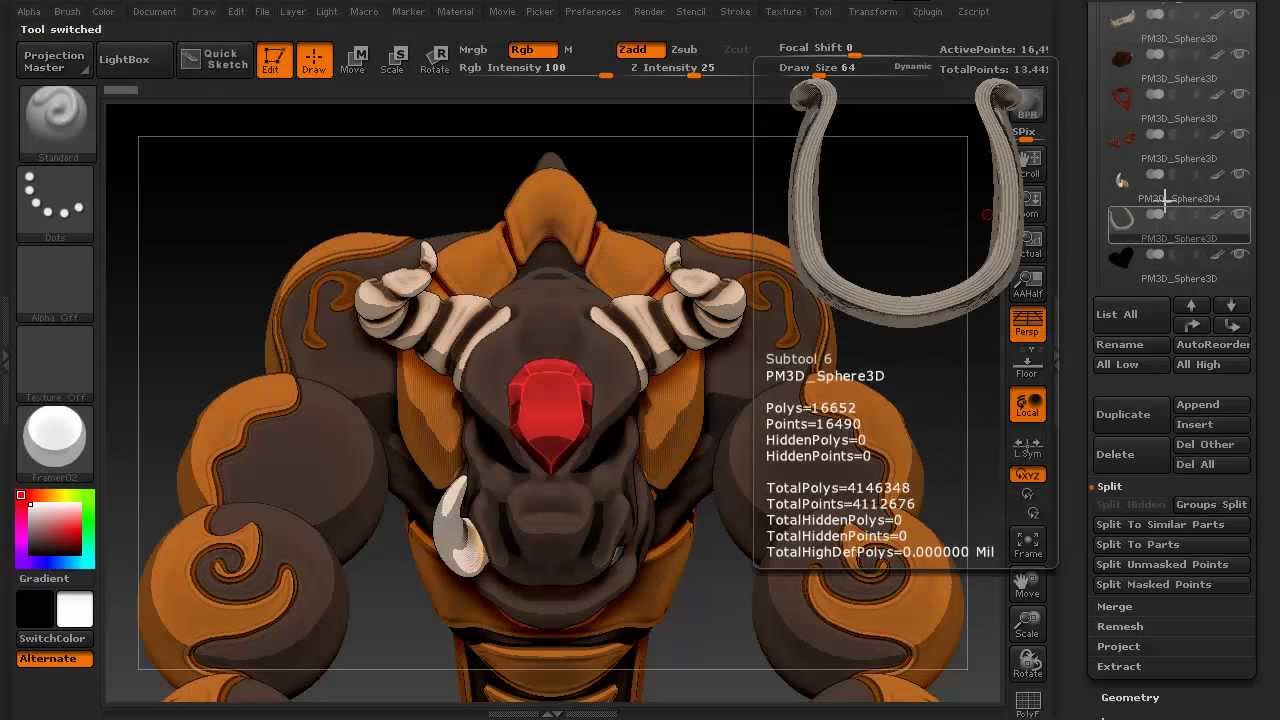 where is mirror and weld zbrush