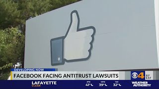 Facebook facing antitrust lawsuits