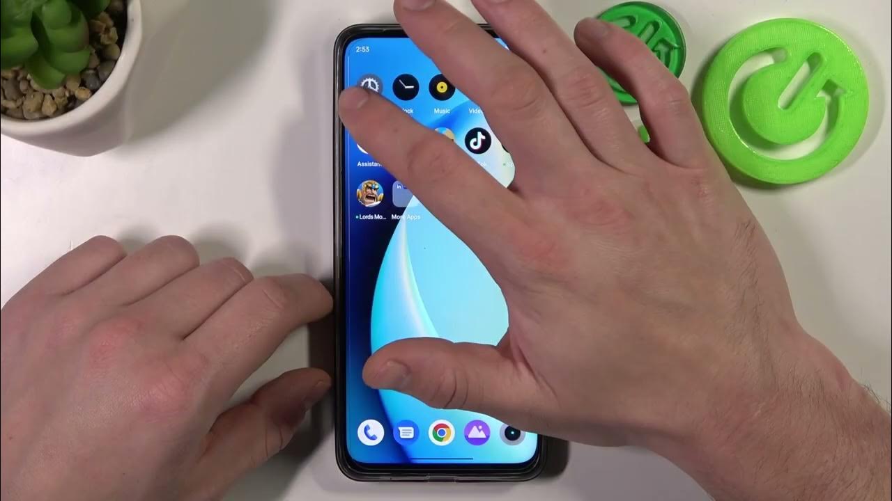 How to Enable & Disable Vibrations for Calls on Realme C55 / Vibration