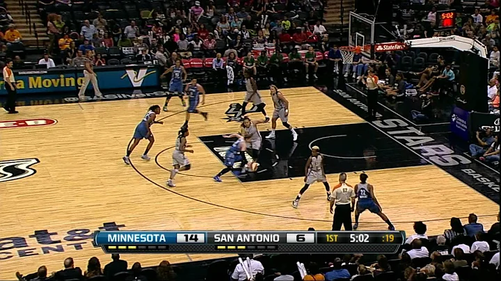 Lindsay Whalen Dominates the Silver Stars