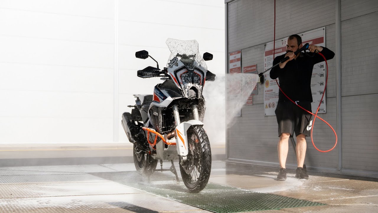 Jak správně umýt motorku: na tohle si dej pozor