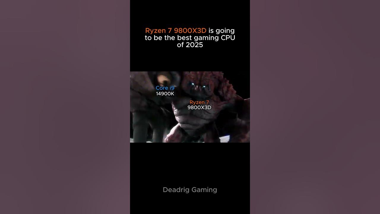 Ryzen 7 9800X3D is going to be the best gaming CPU of 2025 YouTube