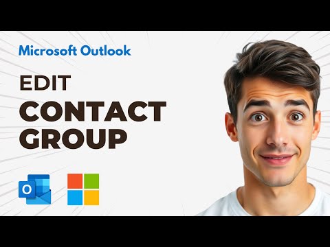 How To Create And Edit A Contact Group In Outlook (Easiest Way) (2025 Guide)