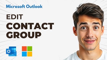 Een contactgroep maken en bewerken in Outlook (de eenvoudigste manier) (Handleiding 2025)