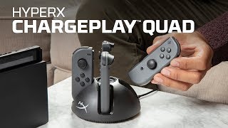 Nintendo Switch用Joy-Con™ 充電ステーション - HyperX ChargePlay™ Quad