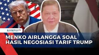 Begini Penjelasan Menko Airlangga soal Hasil Negosiasi Tarif Trump