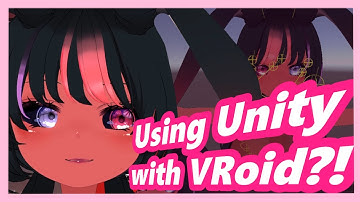 VRoid BASICS IN UNITY!! (Jiggle physics, transparent clothes, outlines)