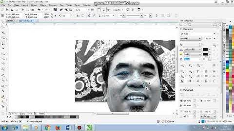 Tutorial pembuatan WPAP menggunakan corel draw X7