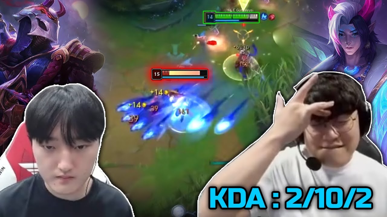 When Gumayusi Got Destroyed by Peyz in KR SoloQ - Engsub