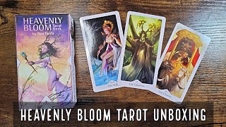Heavenly Bloom Tarot | Unboxing and Flip Through