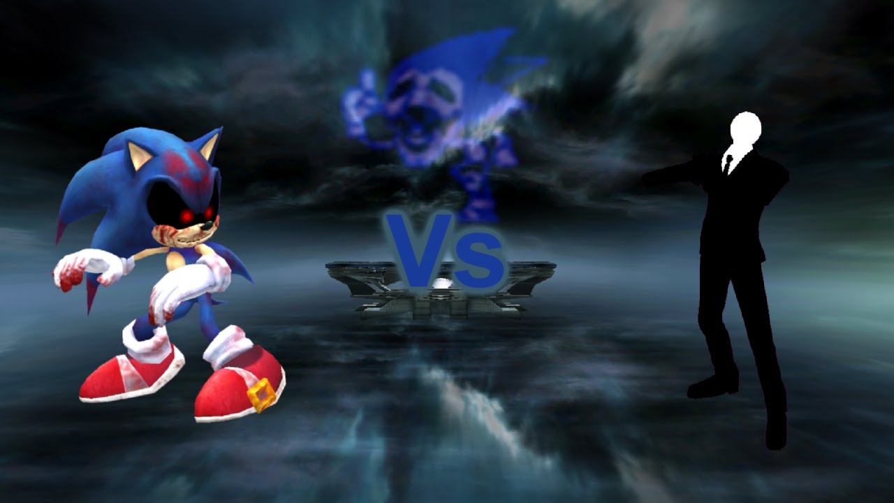 SSBB Dolphin Emulated Sonic.EXE Vs SlenderMan