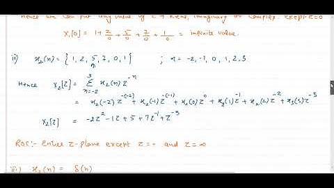 Z Transform by Dr. Surender Dhiman