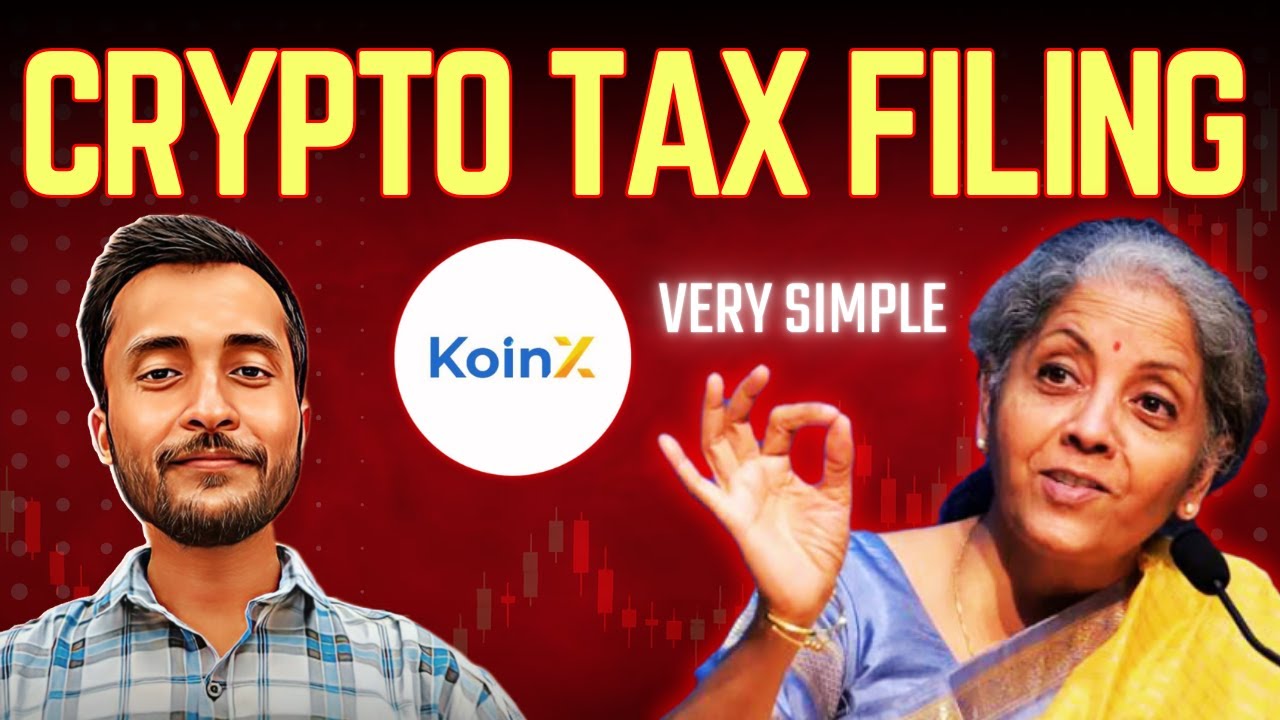 Crypto Tax Filing India Made Easy | KoinX Complete Guide 2025 - YouTube