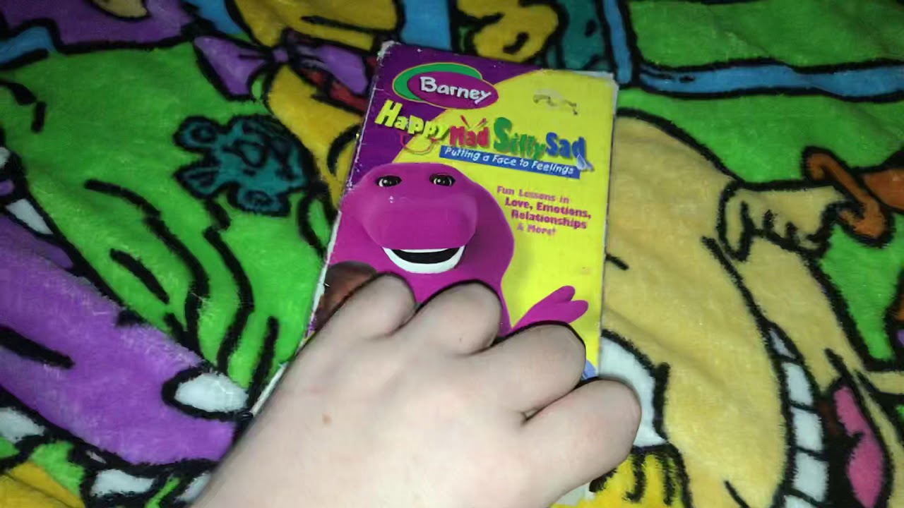 Barney Happy Mad Silly Sad Vhs