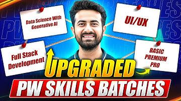 New Upskilling Batches for PW Skills Learner | For College Students , Freshers ,Working Professional