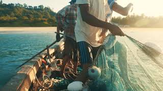 cinematic Ngapali Beach fisherman life style with sony@6400(sigma18-35)1.8