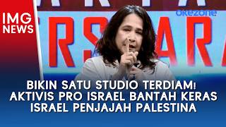Satu Studio Terdiam! Aktivis Pro Israel Bantah Keras Israel Penjajah Palestina | Rakyat Bersuara