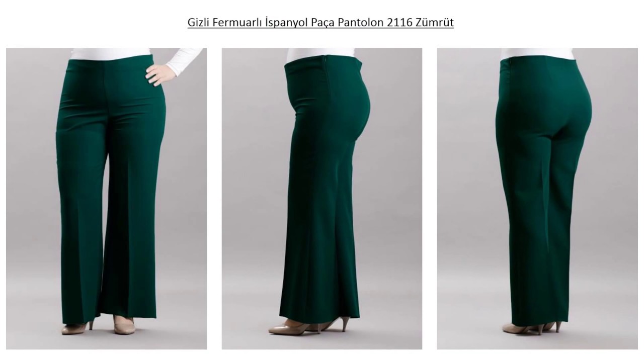 Beyan Uğramak Boş çöp Gizli Fermuarlı İspanyol Paça Pantolon - Eslina Moda Büyük Beden Tesettür Giyim - YouTube Beyan Uğramak Boş çöp Gizli Fermuarlı İspanyol Paça Pantolon - Eslina Moda Büyük Beden Tesettür Giyim - YouTube