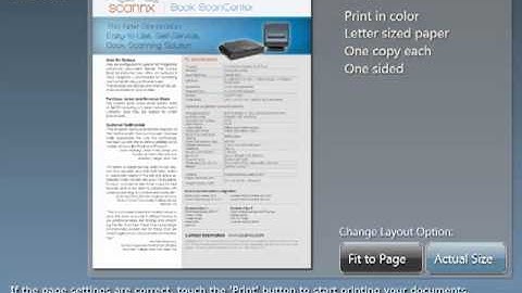 Book ScanCenter 2.0 - Scan to Print