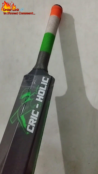 Jaspo CRIC-Holic Senior Plastic Cricket Full Size Bat with Wind Ball.. #cricket #ipl
