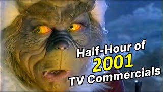 Half Hour of 2001 TV Commercials  2000s Commercial Compilation #1