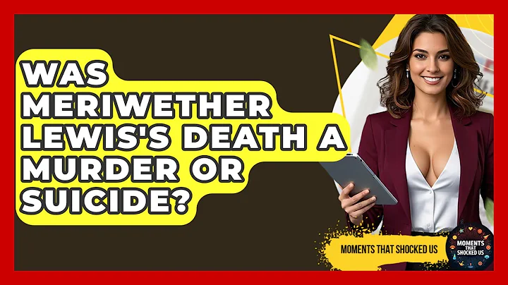 Was Meriwether Lewis's Death A Murder Or Suicide? - Moments That Shocked Us