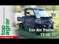 ATV Quad Can-Am Traxter TX HD 10  im top agrar Test