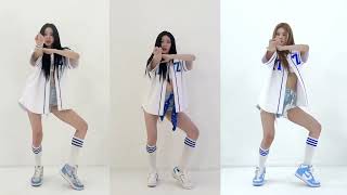 Itzy - 'None Of My Business' Dance Comparison (Yeji, Chaeryeong & Yuna)